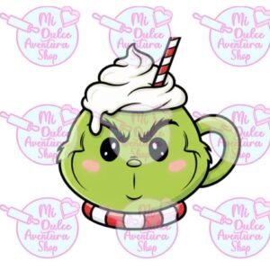 Cortador de Galletas Taza Grinch