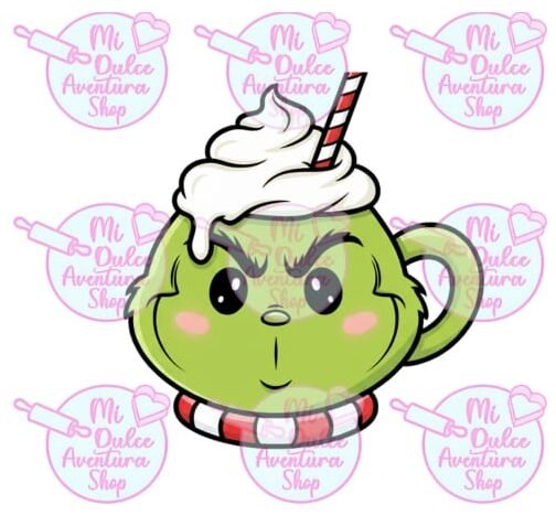 Cortador de Galletas Taza Grinch