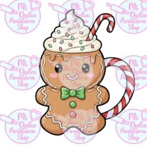 Cortador de Galletas Taza Muñeco Jengibre