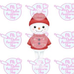 Cortador de Galletas Snowman Larguito