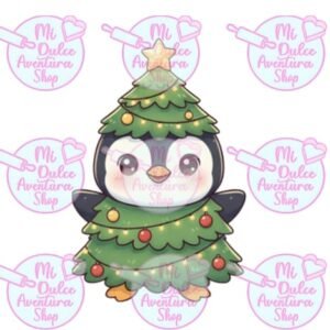 Cortador de Galletas Pinguino Árbol