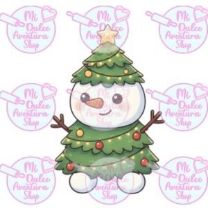 Cortador de Galletas Snowman Arbol
