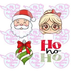 Cortador de Galleta Set HoHoHo