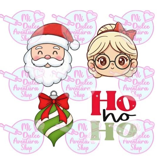 Cortador de Galleta Set HoHoHo