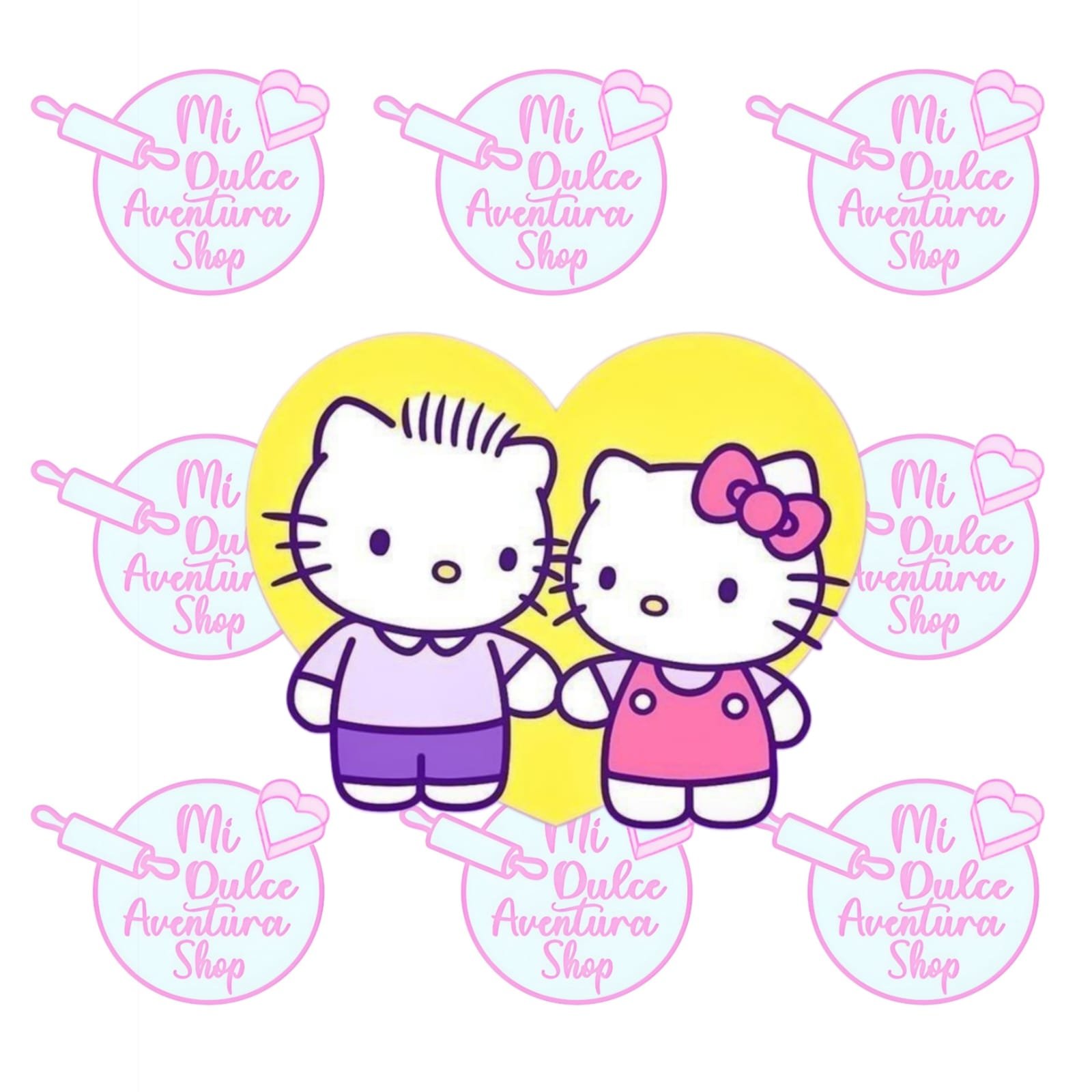 Cortador de Galletas Kitty Novio