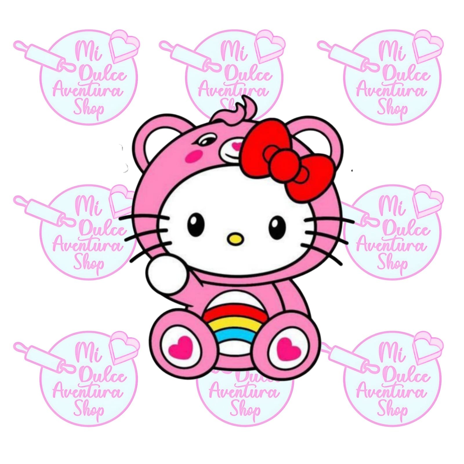 Cortador de Galletas Kitty Disfraz Oso