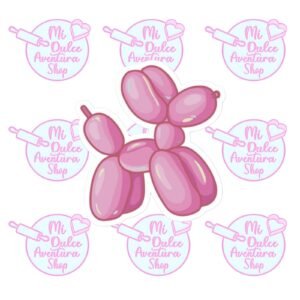 Cortador de Galletas Perrito Globos