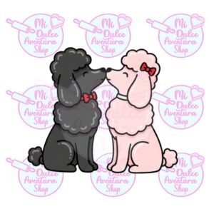 Cortador de Galletas Pareja Perritos