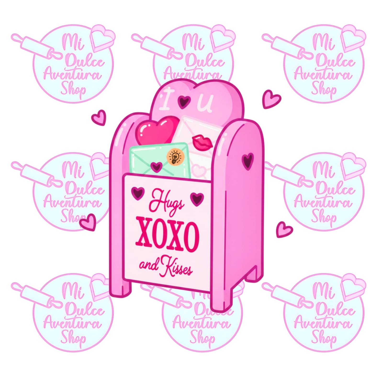 Cortador de Galletas Buzón Love