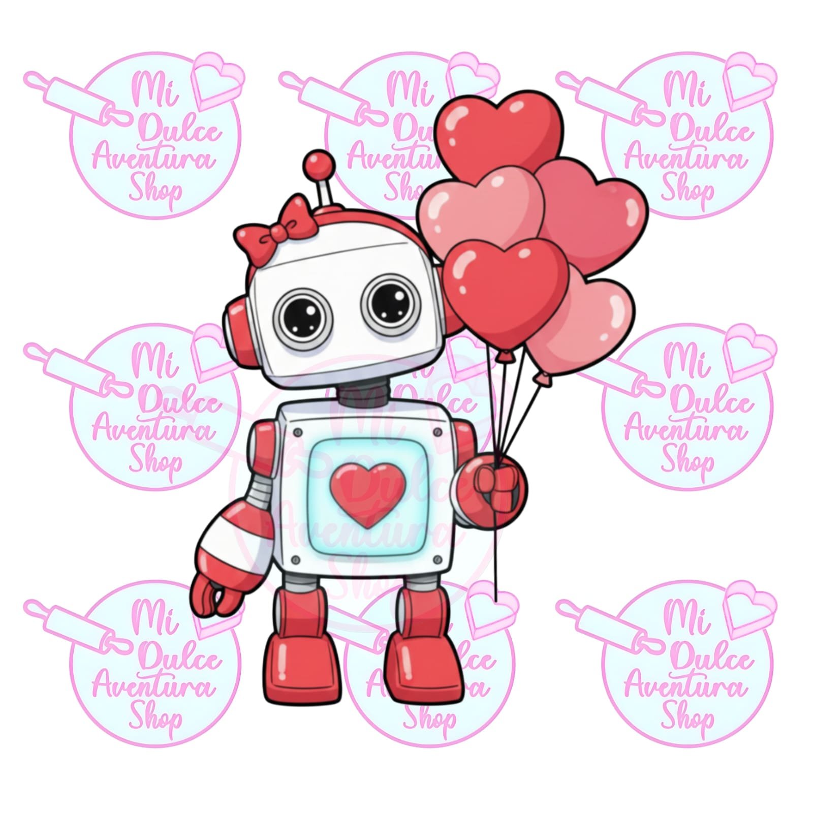 Cortador de Galletas Robot Globos