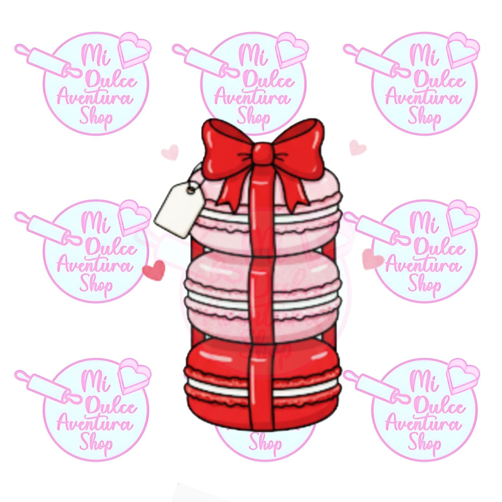 Cortador de Galletas Macarrons Moño