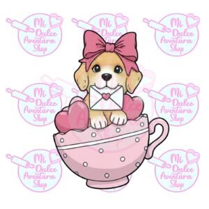 Cortador de Galletas Taza Perrita
