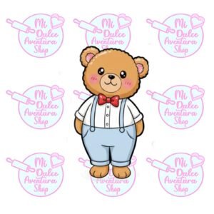 Cortador de Galletas Osito Tirantes