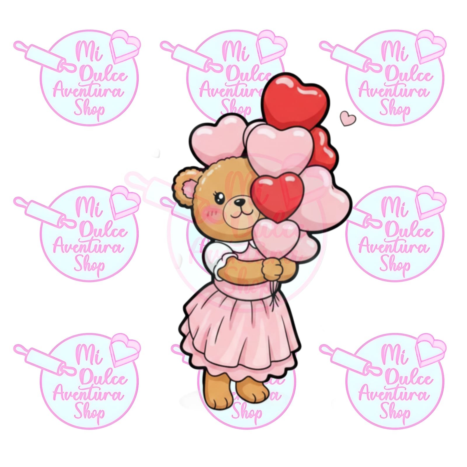 Cortador de Galletas Osita Globos