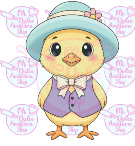 Cortador Galletas Pollito Sombrero