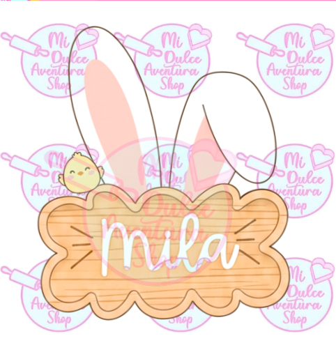 Cortador Galletas Letrero Orejas