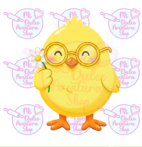 Cortador Galletas Pollito Flor