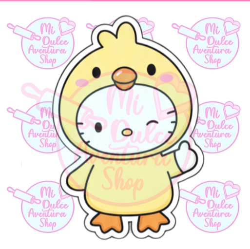 Cortador Galletas Kitty Patito