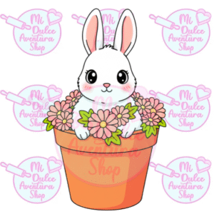 Cortador Galletas Conejo Maceta