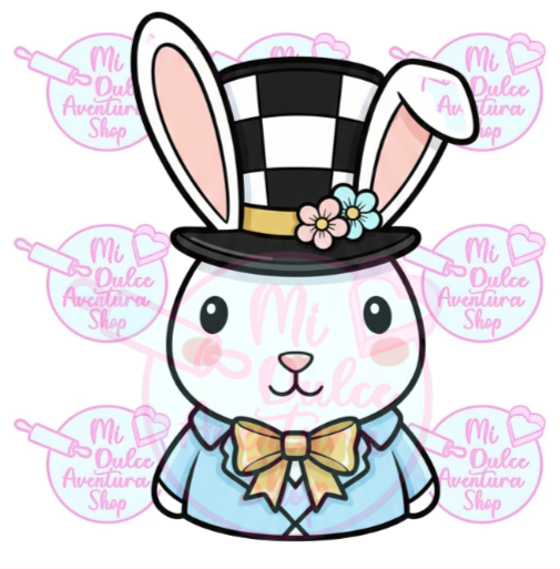 Cortador Galletas Conejo Sombrero