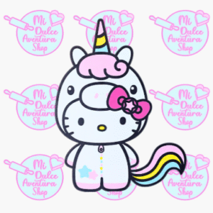 Cortador Galletas Unicornio Kitty