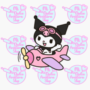 Cortador Galletas Kuromi Avioneta