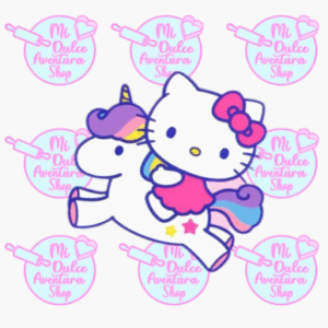 Cortador Galletas Hello Kitty Unicornio