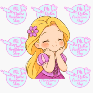 Cortador Galletas Princesa Rapunzel