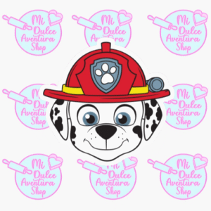 Cortador Galletas Marshall Paw Patroll