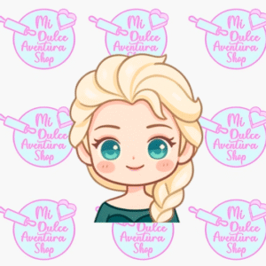 Cortador Galletas Elsa Chibi