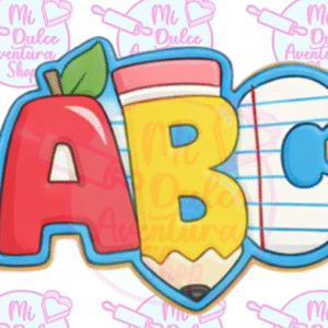 Cortador Galletas ABC Manzana