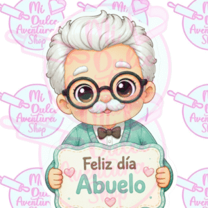 Cortador Galleta Abuelo Letrero