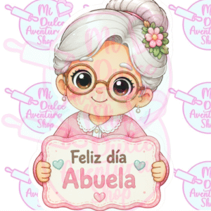 Cortador Galleta Abuela Letrero