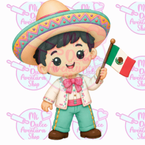 Cortador Galleta Mexicanito Bandera