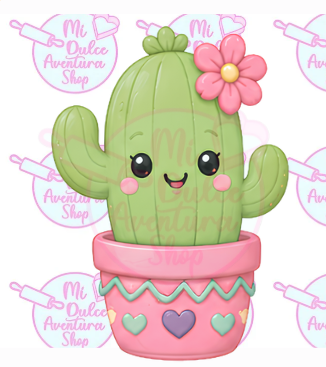 Cortador Galleta Cactus Kawai