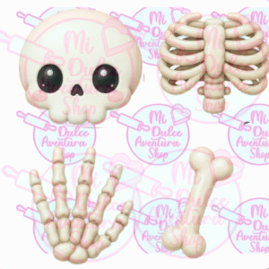 Set Cortador Galletas Minis 5cm Calavera