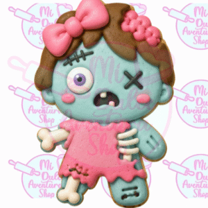 Cortador Galletas Novia Zombie