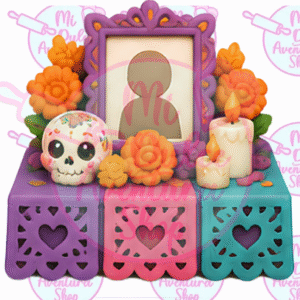 Cortador Galletas Ofrenda Papel Picado