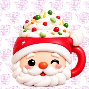 Cortador Galletas Taza Santa Claus