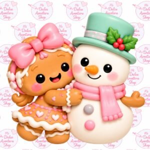 Cortador Galletas Jengi y Snowman