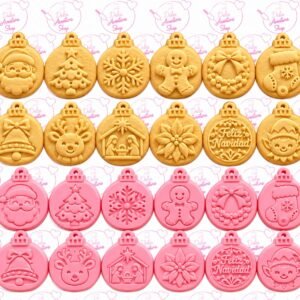 Cortador de Galletas Esferas Relieve
