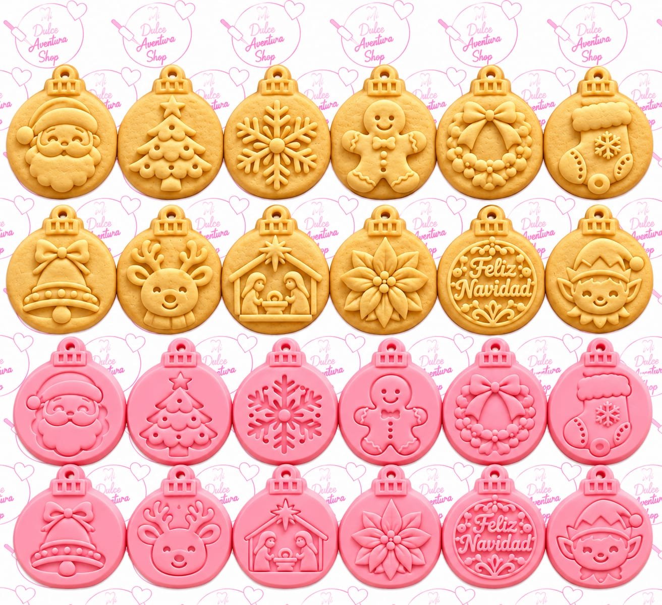 Cortador de Galletas Esferas Relieve