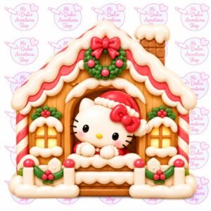 Cortador Galletas Casa Jengibre Kitty