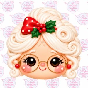 Cortador Galletas Rostro Señora Claus
