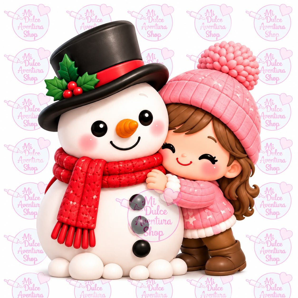 Cortador Galletas Abrazo Snowman