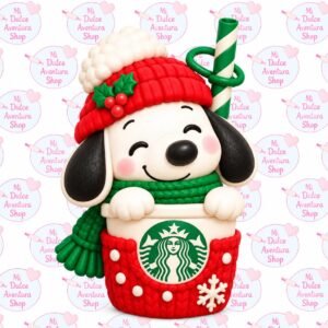 Cortador Galletas Snoppy Starbucks