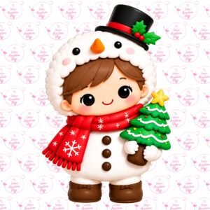 Cortador Galletas Niño Snowman