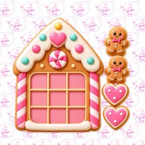 Cortador de Galletas Casita Tic Tac Toc