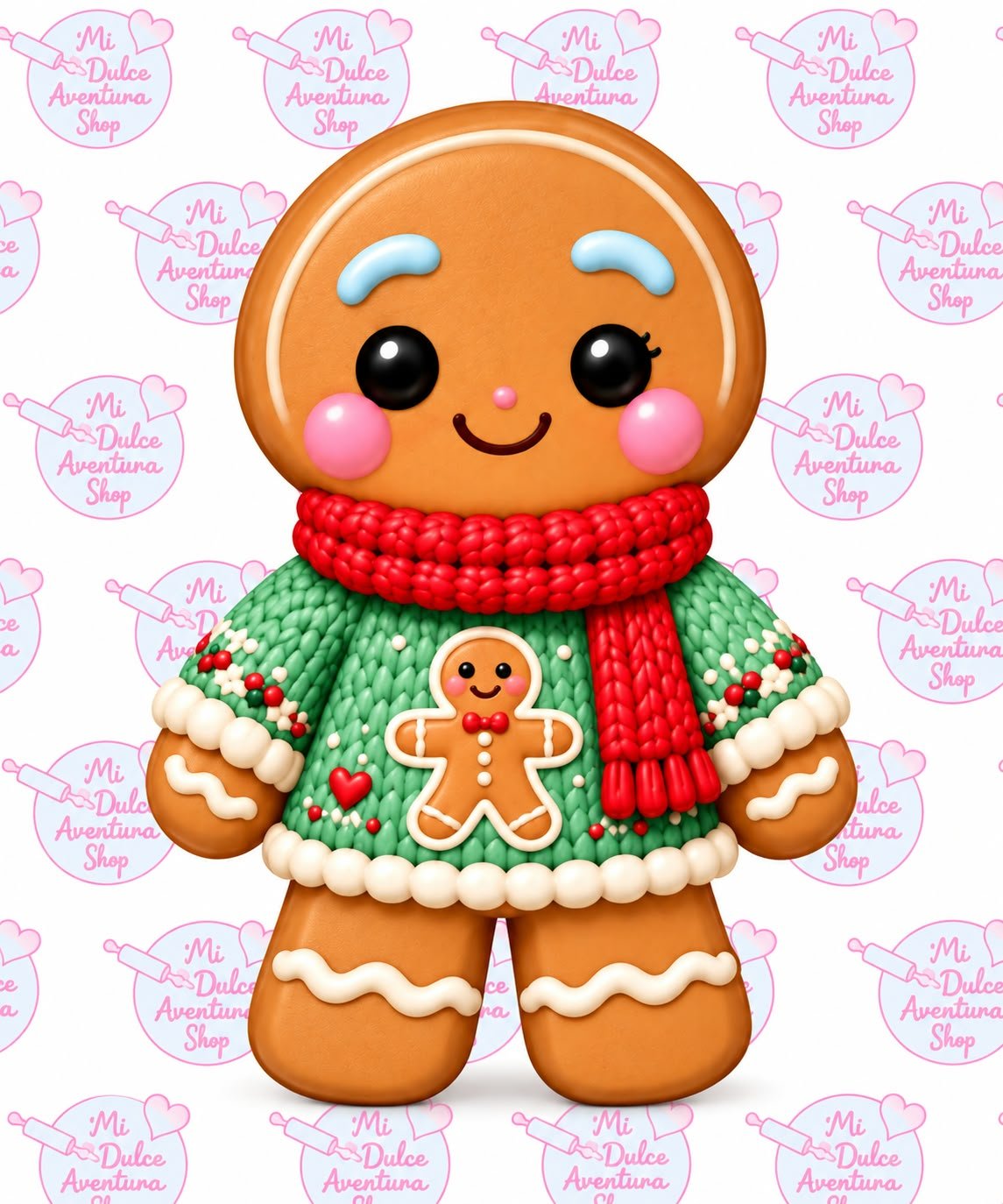 Cortador Galletas Jengibre Sweater