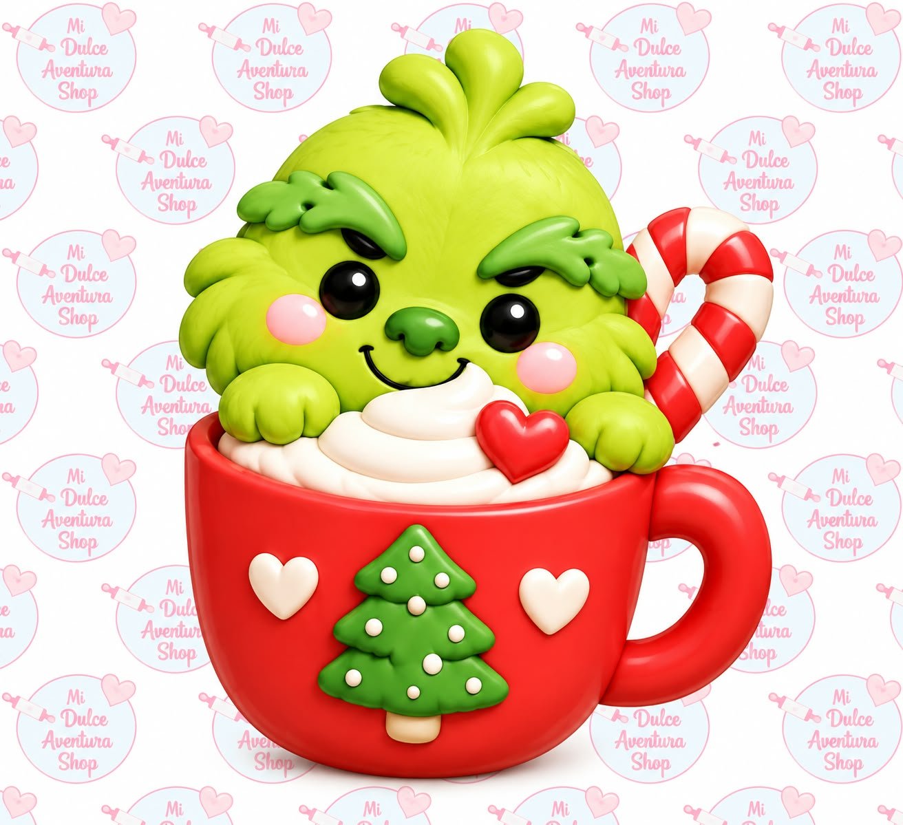 Cortador Galletas Grinch Tacita